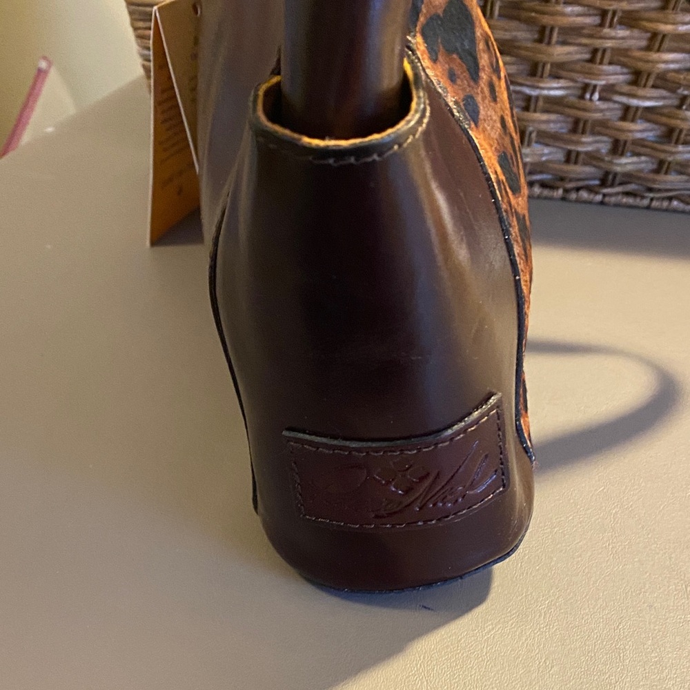 NWT PATRICIA NASH RAYLEIGH LEATHER/CALF HAIR BAG - Picture 3 of 9